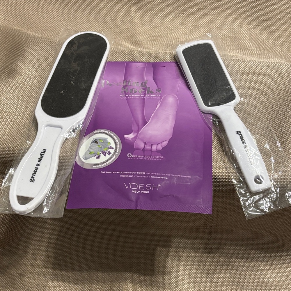 Grace & Stella 2 Fine Foot Files Bundle